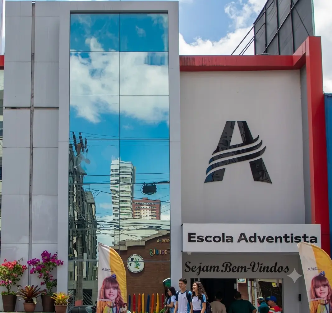 Fachada da Escola Adventista do Centro Nipônico